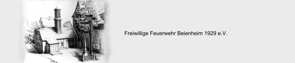 Das erste Spritzenhaus.